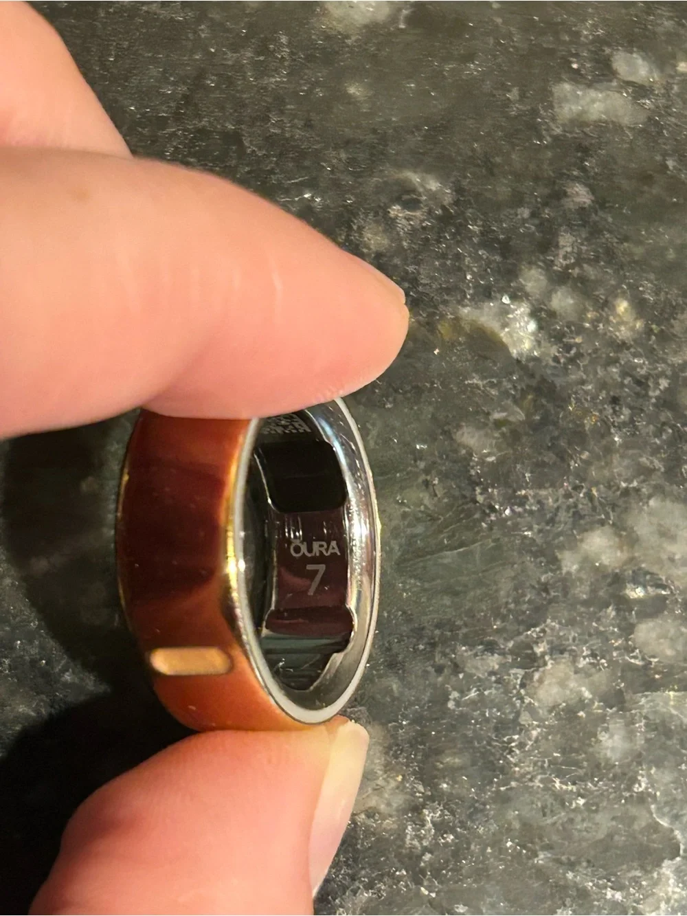 Oura Ring Gen 4 - Rose Gold Finish size 7